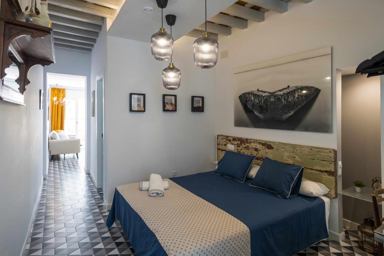 Casa Portus Gaditanus S XVIII Patio Andaluz El Puerto de Santa María Dış mekan fotoğraf