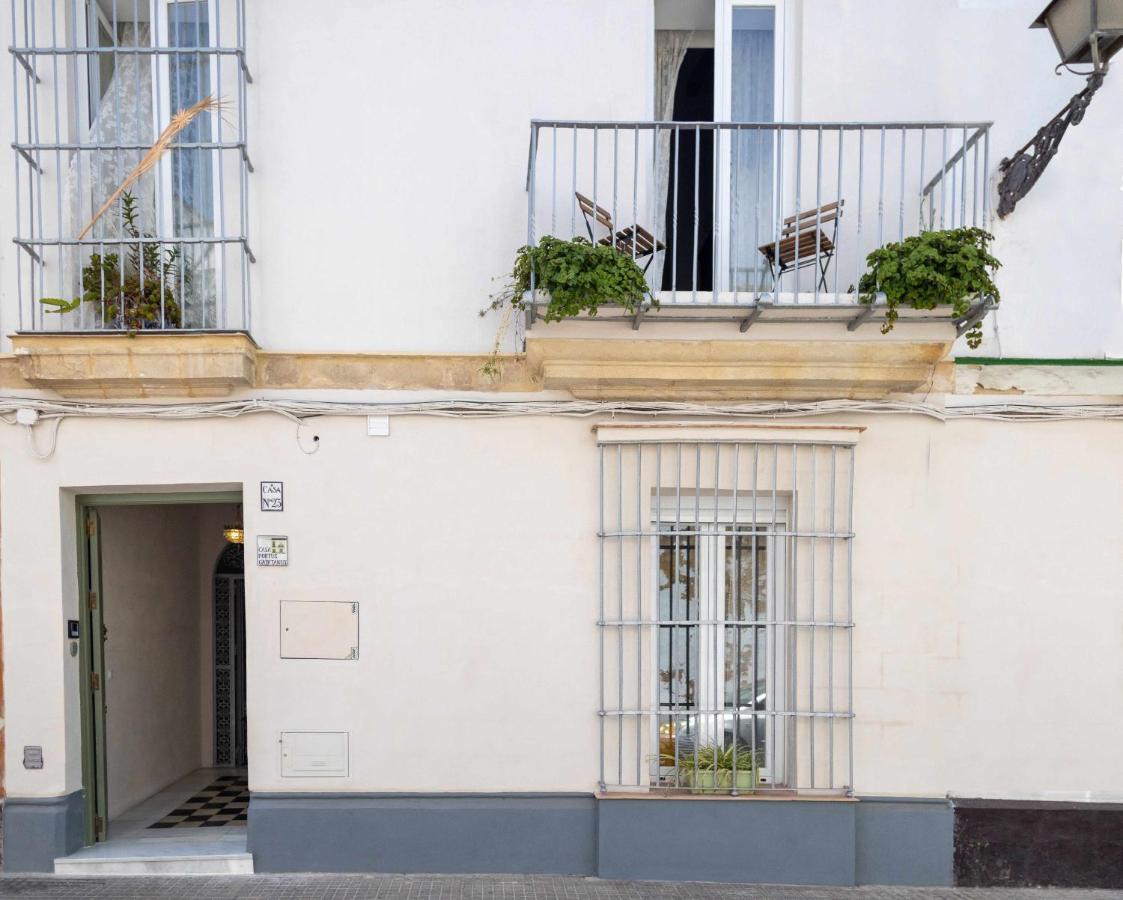 Casa Portus Gaditanus S XVIII Patio Andaluz El Puerto de Santa María Dış mekan fotoğraf