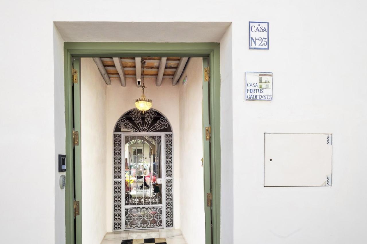 Casa Portus Gaditanus S XVIII Patio Andaluz El Puerto de Santa María Oda fotoğraf
