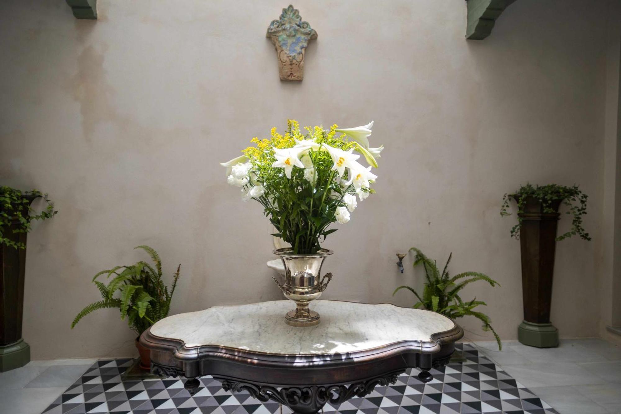 Casa Portus Gaditanus S XVIII Patio Andaluz El Puerto de Santa María Oda fotoğraf