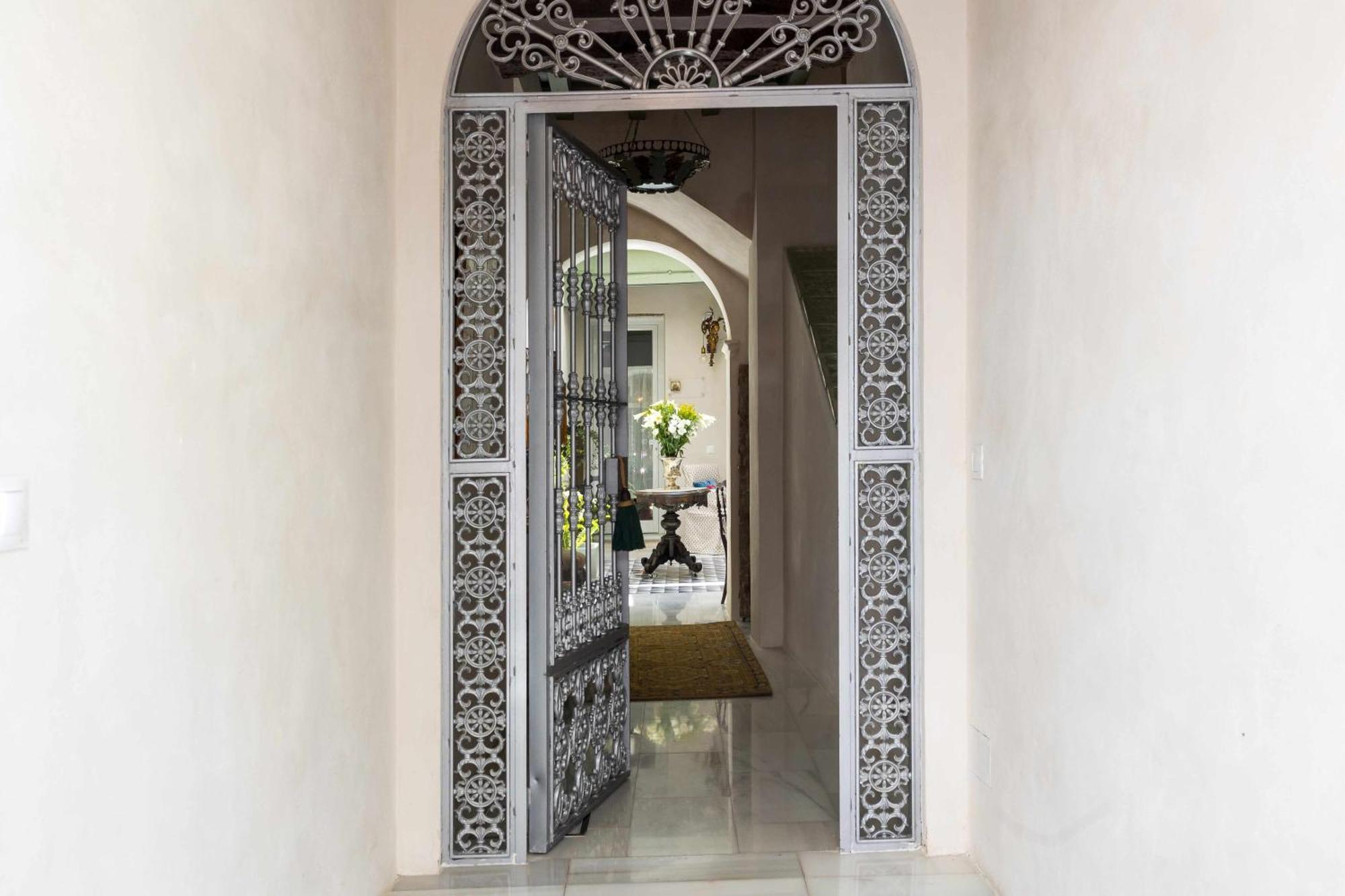 Casa Portus Gaditanus S XVIII Patio Andaluz El Puerto de Santa María Oda fotoğraf