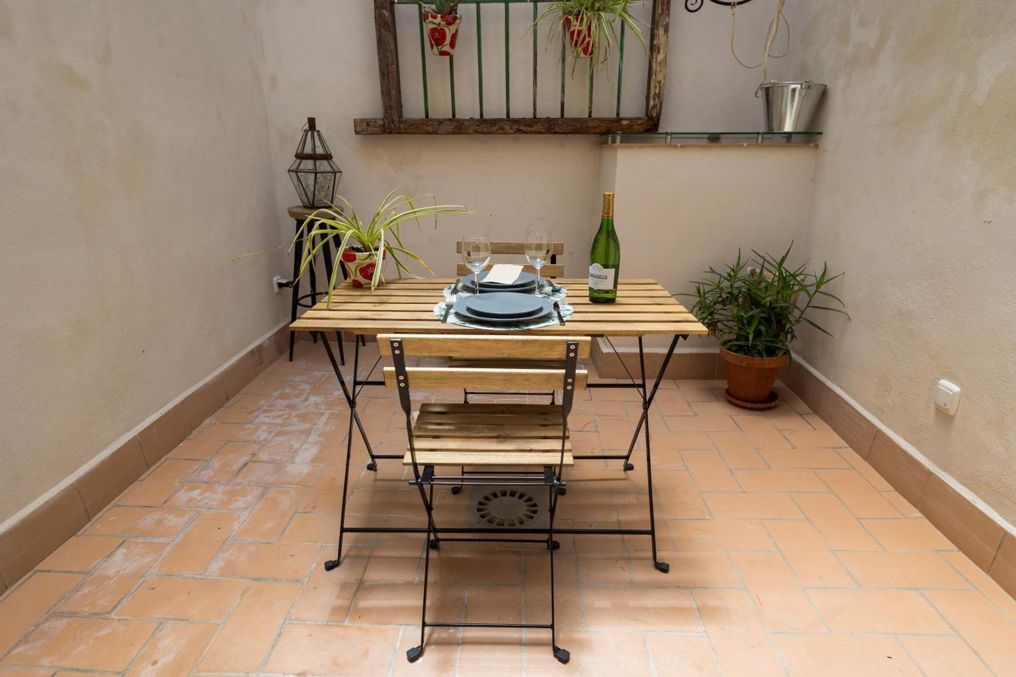 Casa Portus Gaditanus S XVIII Patio Andaluz El Puerto de Santa María Oda fotoğraf